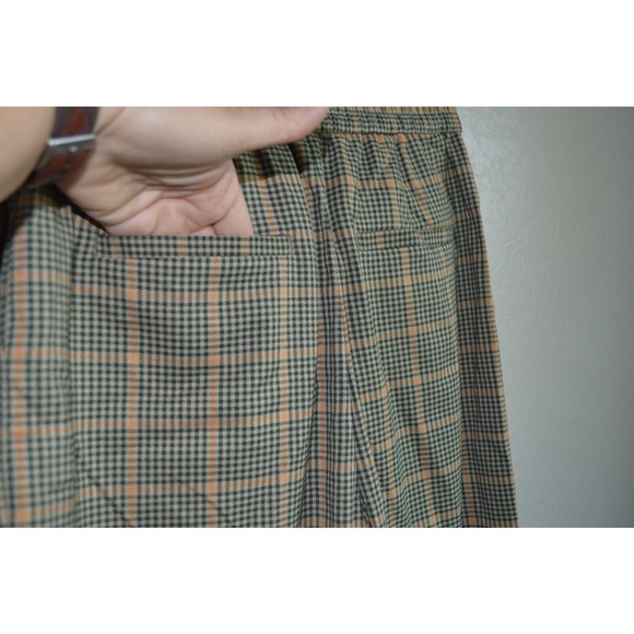 Urban Outfitters Paige‎ Pants Size S Plaid High Waist Pleated Cropped Trouser - Picture 8 of 13